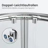 Heilmetz Duschkabine 90x90x195 cm Viertelkreis Runddusche Produktbild-Vorschau 3