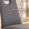 Albatros sedie da sala da pranzo SALERNO set di 6, grigio - Anteprima dell’immagine prodotto 5