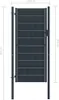 Cancello di recinzione in PVC e acciaio 100x204 cm Anteprima dell’immagine prodotto 6
