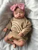 45CM Volle Körper Silikon Reborn Neugeborenen Baby Puppe Produktbild-Vorschau 6