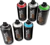 Sprühlack | Montana BLACK Mini | 6 Farben Set | 6x150ml Produktbild-Vorschau 3