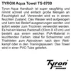 Tyron Aqua Towel TS-8700 (33x43 cm | blau) Produktbild-Vorschau 4