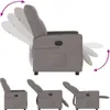 VidaXL 4104830, Tkanina, Szarobrązowy, Czarny, Pianka, 110 Podgląd zdjęcia produktu 6