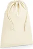 Westford Mill Baumwollbeutel PC3552 (L) (Natur) Produktbild-Vorschau 1
