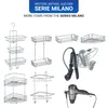 WENKO držiak na fén Držiak na žehličku z ocele Nástenný Náhľad obrázku produktu 6