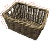 Rotin Panier de Rangement avec Intervention - ca. 44x33x25 Voir les images du produit 2