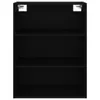 vidaXL Hängeschrank Schwarz 69,5x32,5x90 cm Produktbild-Vorschau 5