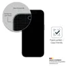 A close-up of a phone screen protector with text and icons indicating its features. Anteprima dell’immagine prodotto