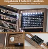 COSTWAY Armoire à bijoux indépendante, armoire à bijoux à Voir les images du produit 5
