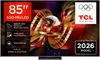 TCL C8L 85C8L, 2,16 m (85"), 3840 x 2160 px, SQD-Mini LED, Náhľad obrázku produktu 1