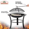 GARDEBRUK® Feuerschale Fuego mit Funkenschutz Ø76cm Produktbild-Vorschau 4