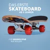 Apollo Kinder Skateboard 61 x 15,5 cm, kleines Komplett Produktbild-Vorschau 2