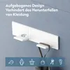doporro Garderobenhaken Edelstahl, Kleiderhaken Wand mit 2 Produktbild-Vorschau 3