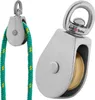 KOTARBAU® Seilrolle Umlenkrolle einzeln Vernickelt 1" Stahl Produktbild-Vorschau 1