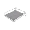 BOSCH 1 987 432 537 Innenraumfilter Pollenfilter für OPEL Produktbild-Vorschau 12