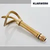 NAVIS | Design Wasserfall Wasserhahn Bad Gold matt hohe Produktbild-Vorschau 6