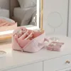 Borsa cosmetica imbottita da donna, borsa per trucchi Anteprima dell’immagine prodotto 7