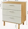 Commode « Ferrersp » à 3 tiroirs 70 x 60 x 40 cm aspect Voir les images du produit 5
