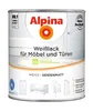 Alpina Weißlack für Möbel & Türen seidenmatt weiß 2 l Produktbild-Vorschau 1