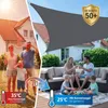 Sonnensegel Balkon 160g/m² Polyester UV Schutz Sonnenschutz Produktbild-Vorschau 4