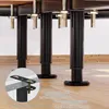 4 Stück Höhenverstellbare Bettfüße, 18-32cm, Bettbeine, Produktbild-Vorschau 5
