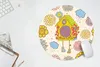 MuchoWow® Mauspad Mousepad Kuckucksuhr - Muster - Pilz - Produktbild-Vorschau 5