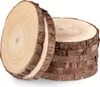 Holzscheiben 16 Stück, Baumscheiben 16-17cm, Naturholz Produktbild-Vorschau 9