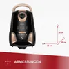 Beutelstaubsauger - stark - leise, Handheld - Zimmer - Produktbild-Vorschau 2