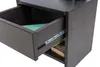 Nachttisch Holz Nachtkonsole Buche wenge 40 x 33 cm CAMPINO Produktbild-Vorschau 3