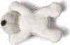 A plush toy koala lying on its back on a white background. Anteprima dell’immagine prodotto