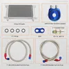 Ölkühler Set 19 Reihen Ölkühler Kit Schläuche AN10 Produktbild-Vorschau 11