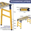 Klappbare  Arbeitsplattform Höhe Verstellbar 70–110cm Produktbild-Vorschau 2