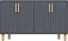 Skye Decor, Rodney - Anthracite, Konsole, 100 % Produktbild-Vorschau 4