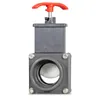 PVC Absperrschieber beidseitig Ø 50 mm Klebemuffe Produktbild-Vorschau 2