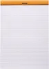 Rhodia - Schreibblock A4 Linie 80 Blatt 80gr Orange Produktbild-Vorschau 4