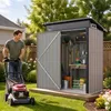 COSTWAY, capanno da giardino, deposito attrezzi resistente Anteprima dell’immagine prodotto 2