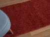 MY-RUG Teppich, Hochflorteppich Shaggy Star, 200x80, rot, Produktbild-Vorschau 5