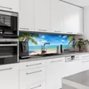 Dedeco Küchenrückwand Motiv: Strand V9, 5mm Hartschaum Produktbild-Vorschau 1