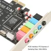 Carte son PCIE 5.1, son surround 6 canaux, lecture et Voir les images du produit 8