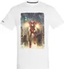 Avengers T-Shirt - Iron Man Blast (weiss) XL Produktbild-Vorschau 3