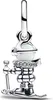 A silver charm of a skier with an opal. Voir les images du produit