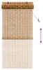 vidaXL Rollo hnedý, 100 x 220 cm, z trstiny Náhľad obrázku produktu 6