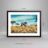 Gerahmtes Poster - Schwarzer Rahmen - Surreal Elefant Produktbild-Vorschau 5