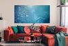 MuchoWow® Poster Ein großes Aquarium mit Tieren aus dem Produktbild-Vorschau 2