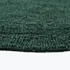 HOMESCAPES Halbrunde Badematte waldgrün 50x80 cm aus 100% Produktbild-Vorschau 4