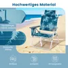 COSTWAY Strandstühle mit Tisch, Campingstühle klappbar mit Produktbild-Vorschau 5