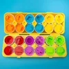 WOOPIE Montessori skladačka s vajcami – Spájaj tvary a Náhľad obrázku produktu 7