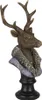 Clayre & Eef Figurine Cerf 10x9x23 cm Marron Violet Voir les images du produit 2