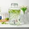 1x 8.7L Getränkespender aus Glas mit Tap - Groß Küche Party Produktbild-Vorschau 4