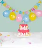 Decorazione per feste ghirlanda di lettere - Happy Birthday Anteprima dell’immagine prodotto 2